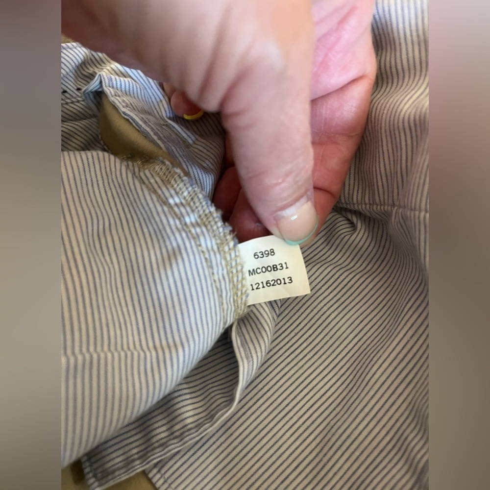 PETER MILLAR KHAKI SHORTS SZ 38 - Picture 6 of 9